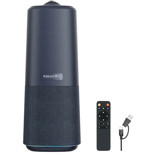 Nearity C50 Cámara de Conferencia 1080p 360° con Kit Proyector Inalámbrico