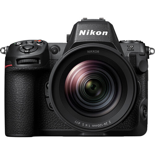 Nikon Z8 Cámara sin Espejo con Lente 24-120mm f4 45.7MP y Kit Essentials Plus