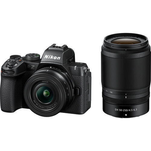 Nikon Z50 II Cámara sin Espejo 20.9MP 4K 16-50mm 50-250mm Kit Bolso