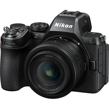 Nikon Z5 II Cámara Mirrorless con lente 24-50mm f4-6.3 y tarjeta 128GB