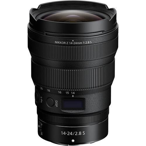 Nikon NIKKOR Z 14-24mm f/2.8 S Zoom gran angular con kit de accesorios