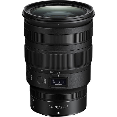 Nikon NIKKOR Z 24-70mm f/2.8 S lente zoom para cámaras sin espejo con filtro UV 82mm