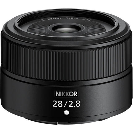 Nikon NIKKOR Z 28mm f/2.8 Lente con Filtro UV 52mm Kit Profesional