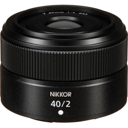 Nikon NIKKOR Z 40mm f/2 Lente con Filtro UV 52mm Apertura f/2-f/16