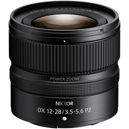 Nikon NIKKOR Z DX 12-28mm f/3.5-5.6 PZ VR Lente Ultra Gran Angular 67mm Kit de Filtro