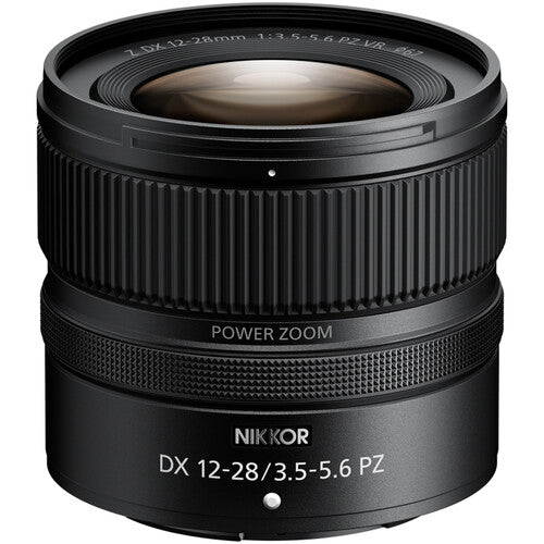 Nikon NIKKOR Z DX 12-28mm f/3.5-5.6 PZ VR Lente Ultra Gran Angular 67mm Kit de Filtro