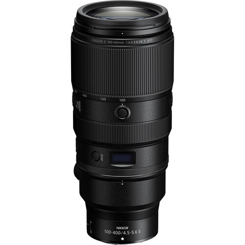 Nikon NIKKOR Z 100-400mm f4.5-5.6 VR S Lente con Filtro UV 77mm y Kit de Limpieza