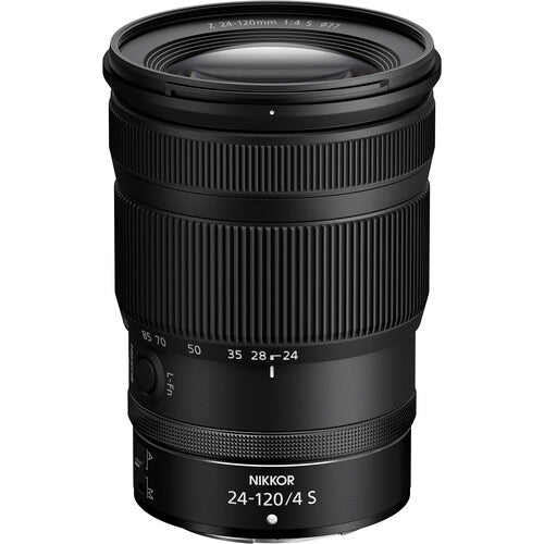 Nikon NIKKOR Z 24-120mm f4 S Lente Zoom Full Frame con Filtro UV 77mm