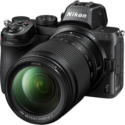 Nikon Z5 Cámara Sin Espejo con Lente 24-200mm 24.3MP y Bolsa Básica