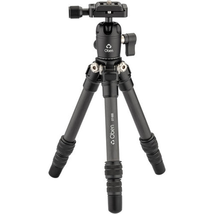 Oben Mini Video Head Kit con Cabezal de 11 lb y Trípode de Fibra de Carbono