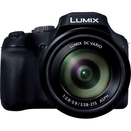 Panasonic LUMIX FZ80D Cámara Digital 18.1MP Zoom Óptico 60x con Bolsa y Tarjeta 64GB