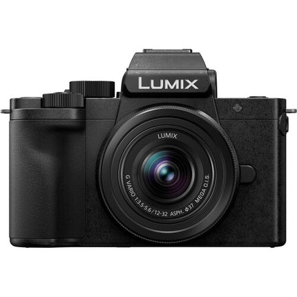 Panasonic LUMIX G100D Cámara sin Espejo 20.3MP 4K30p con Kits Básicos Negro