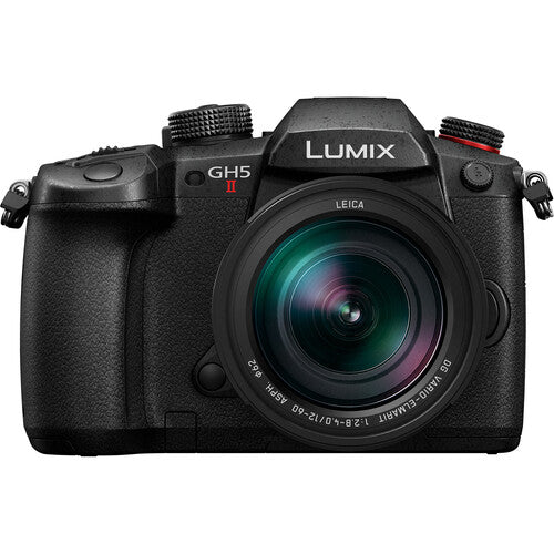 Panasonic LUMIX GH5 II Cámara sin Espejo con Lente 12-60mm y Kit Accesorios
