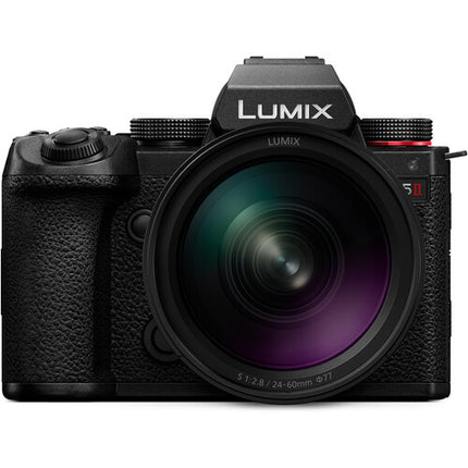 Panasonic LUMIX S5 II Cámara Sin Espejo 24.2MP 6K30p 24-60mm f2.8 50mm f1.8 Kit Essentials+