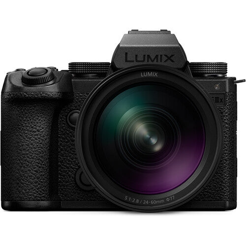 Panasonic LUMIX S5 IIX Cámara Sin Espejo 24.2MP con Lentes 24-60mm f/2.8 y 50mm f/1.8 Pack Básico 128GB