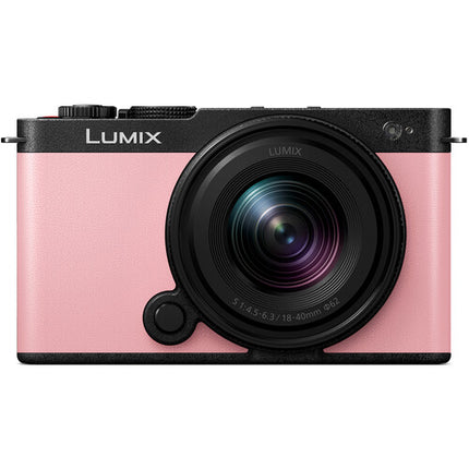 Panasonic LUMIX S9 Cámara Sin Espejo Full Frame 24.2MP con Lente 18-40mm Kit Sakura Rosa