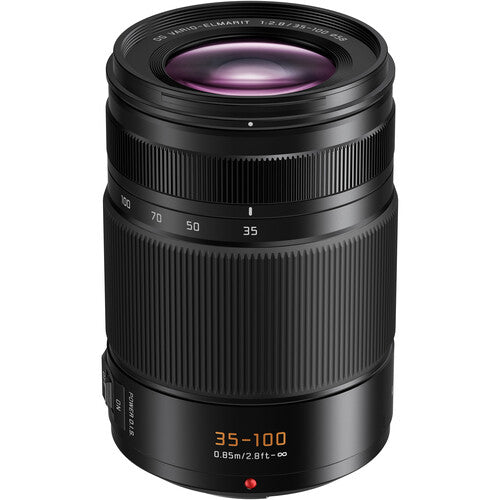 Panasonic Leica DG Vario-Elmarit 35-100mm f 2.8 Zoom Telefoto con filtro UV 58mm