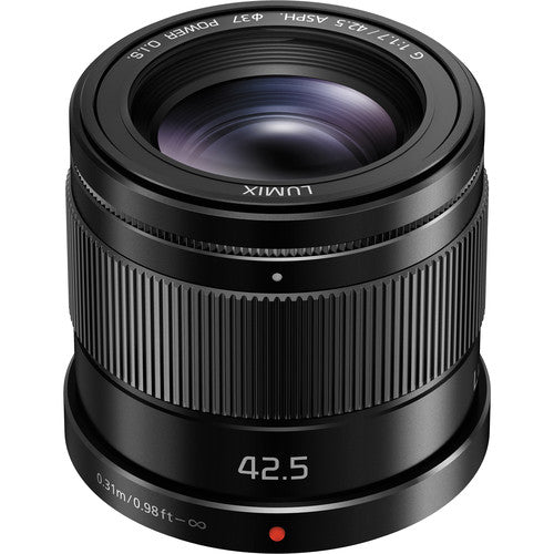 Panasonic LUMIX G 42.5mm f1.7 ASPH Lente Micro Cuatro Tercios con estabilizador y filtro UV 37mm