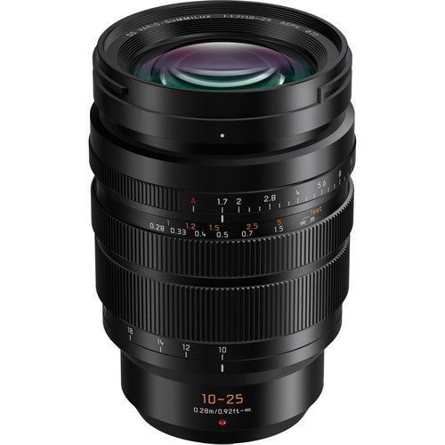 Panasonic Leica DG Vario-Summilux 10-25mm f/1.7 Lente Micro Cuatro Tercios con Filtro UV 77mm