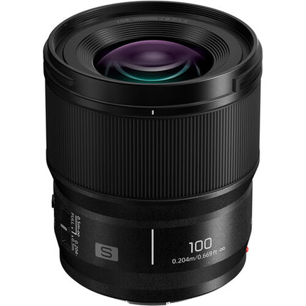 Panasonic LUMIX S 100mm f/2.8 Macro Objetivo Full-Frame con Filtro UV 67mm