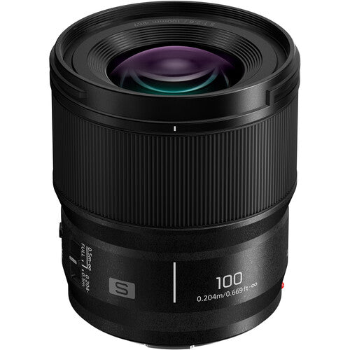 Panasonic LUMIX S 100mm f/2.8 Macro Objetivo Full-Frame con Filtro UV 67mm
