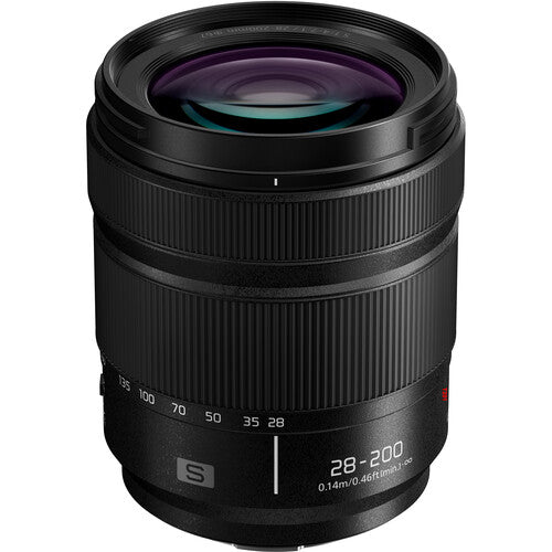 Panasonic LUMIX S 28-200mm f4-7.1 MACRO O.I.S. Lente Full Frame con Filtro UV 67mm