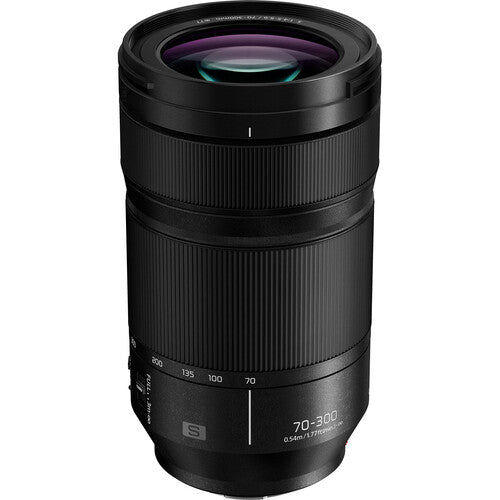 Panasonic LUMIX S 70-300mm f4.5-5.6 Macro O.I.S. Objetivo con Filtro UV 77mm
