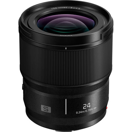 Panasonic LUMIX S 24mm f/1.8 objetivo full-frame con filtro UV 67mm