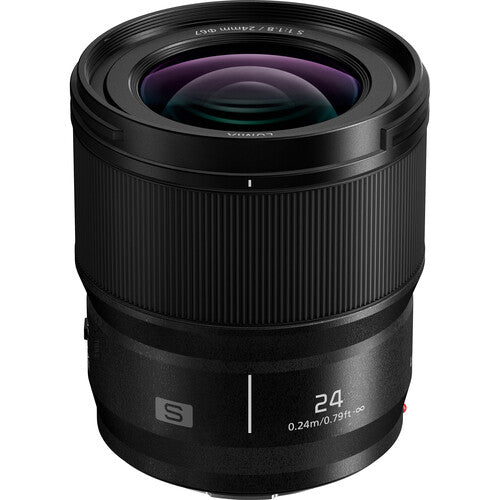 Panasonic LUMIX S 24mm f/1.8 objetivo full-frame con filtro UV 67mm