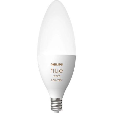 Philips Hue Puente y 4 Bombillas E12 Bluetooth White Color 2000-6500K