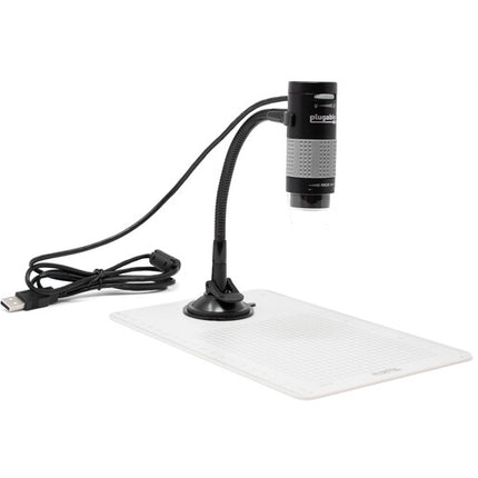 Plugable 250x Digital USB Microscope With Stand Microscopio 40x-250x Iluminación LED