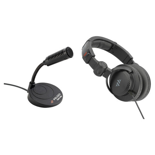 Polsen GM3-USB Micrófono USB Omnidireccional Kit con Audífonos