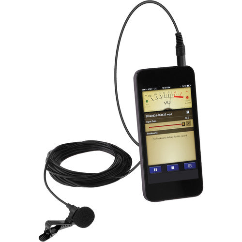 Polsen Kit de Entrevista para 2 Personas con Micrófonos Lavalier y Auriculares 50mm