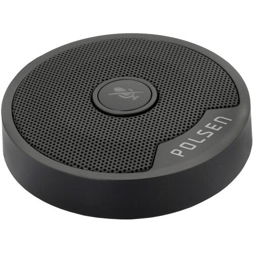 Polsen Micrófono USB Omnidireccional con Mute USB Tipo C 16-Bit 48kHz