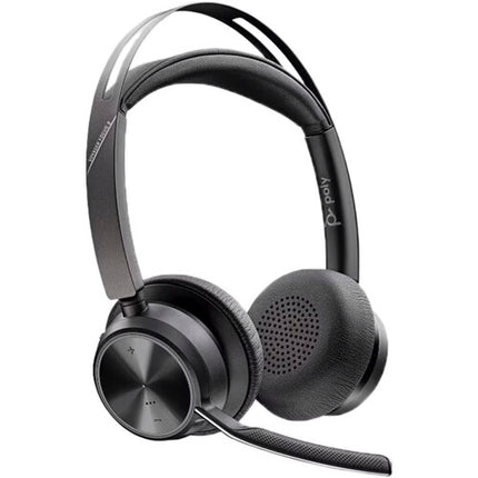 Poly Voyager Focus 2 UC Auriculares Bluetooth Estéreo 25 Horas Office Base