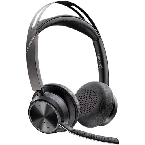 Poly Voyager Focus 2 UC Auriculares Bluetooth Estéreo 25 Horas Office Base