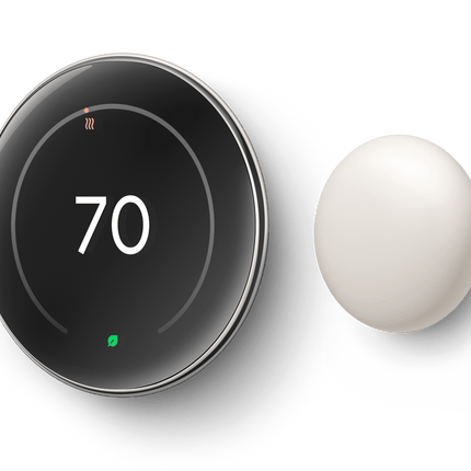 Nest Learning Thermostat 4th gen Termostato Inteligente Plata Pulida