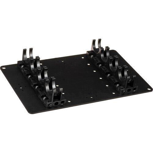 Quasar Science T-12 Quad Quasar Soporte para 4 Lámparas LED Lineales con Cable de Alimentación 12.5' con Interruptor