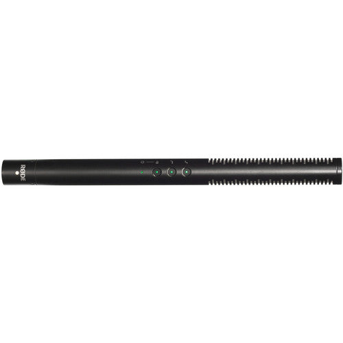 RODE NTG4+ Micrófono Shotgun Kit con Boompole de Aluminio 7.5' y Paraviento Deluxe