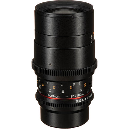 Rokinon Cine DS Kit de lentes 85mm T1.5 100mm T3.1 macro 135mm T2.2 MFT