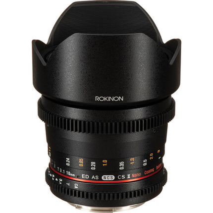 Rokinon Kit de lentes gran angular Cine DS 10 16 24 y 35mm para Canon EF APS-C