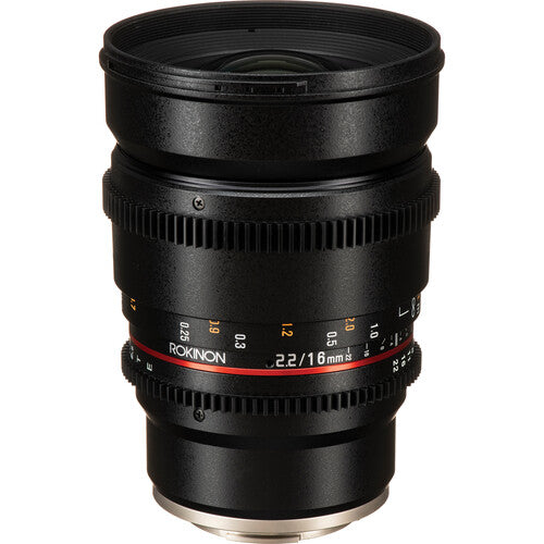 Rokinon Pack de lentes cine 16 35 50 85mm T1.5 para Sony E Mount
