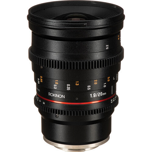Rokinon Kit de lentes cine 20 35 50 85mm Sony E-Mount T1.5 T1.9