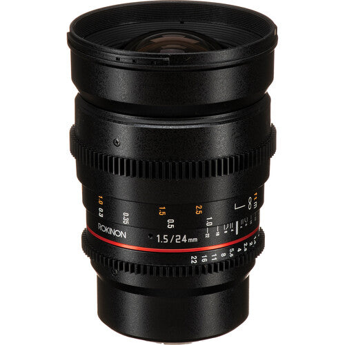 Rokinon Bundle de Lentes Cine DS 24 35 50 85mm T1.5 Montura Micro Cuatro Tercios