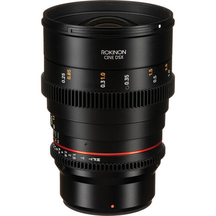 Rokinon Set de Lentes Cine DSX 24 35 50 85mm T1.5 Montura MFT