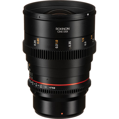 Rokinon Set de Lentes Cine DSX 24 35 50 85mm T1.5 Montura MFT