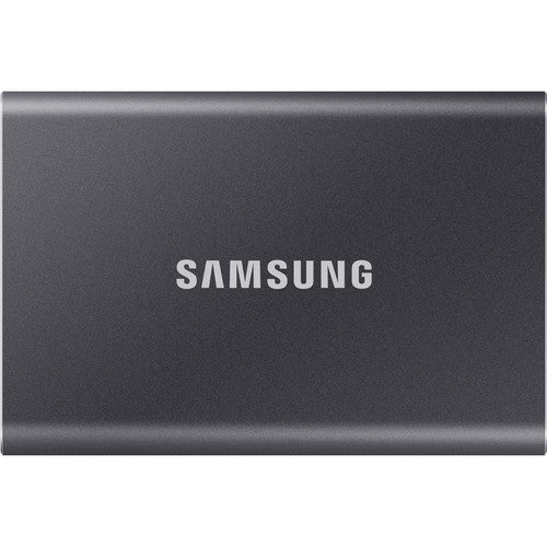 Samsung 4TB T7 Unidad SSD Portátil con MagSafe y Soporte Cold Shoe Titan Gray