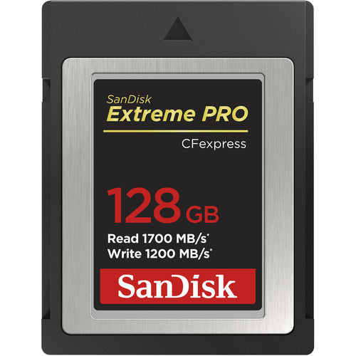 SanDisk 128GB Extreme PRO Kit Tarjetas Memoria CFexpress Type B y SDXC 1700MB/s 310MB/s