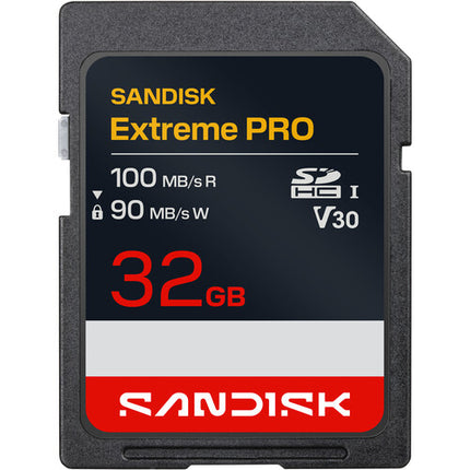 SanDisk Extreme PRO UHS-I SDHC Tarjeta de Memoria 32GB 100MB/s 2-Pack