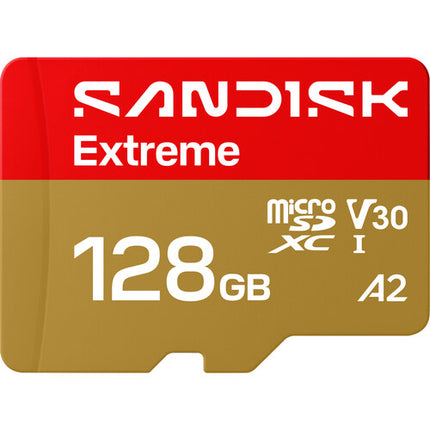 SanDisk 128GB Extreme microSDXC 3 Pack A2 UHS-I V30 245MB/s